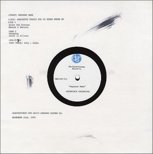 Depeche Mode Shake The Disease 10" vinyl single (10 inch record) South African DEP10SH358600