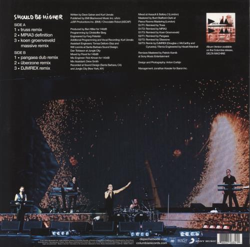 Depeche Mode Should Be Higher 12" vinyl single (12 inch record / Maxi-single) UK DEP12SH821920