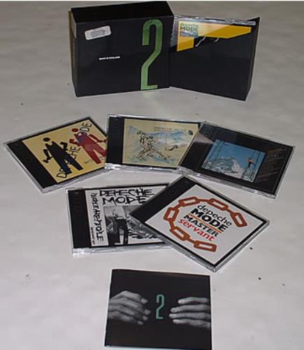 Depeche Mode Singles Box 2 box set UK DEPBXSI06765