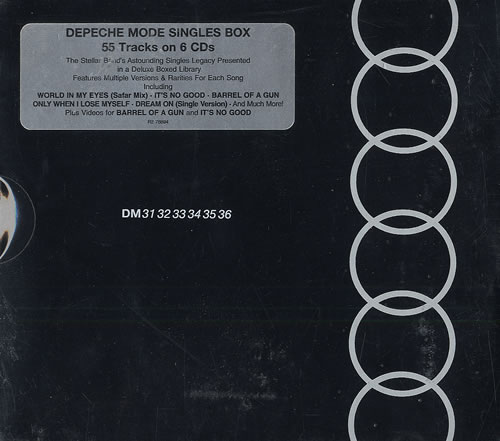 Depeche Mode Singles Box 6 box set US DEPBXSI479937