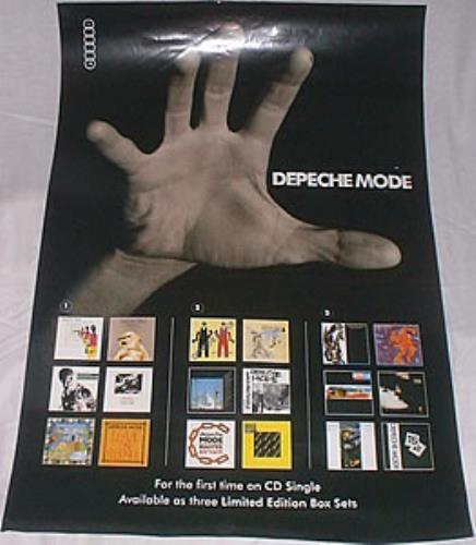 Depeche Mode Singles poster US DEPPOSI200731
