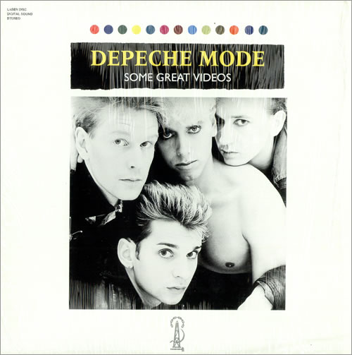 Depeche Mode Some Great Videos - Depeche Mode laserdisc / lazerdisc US DEPLZSO18029