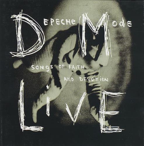Depeche Mode Songs Of Faith & Devotion Live CD album (CDLP) Argentinean DEPCDSO256299