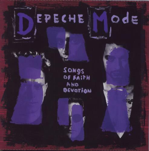 Depeche Mode Songs Of Faith And Devotion - 180gm vinyl LP album (LP record) UK DEPLPSO794688