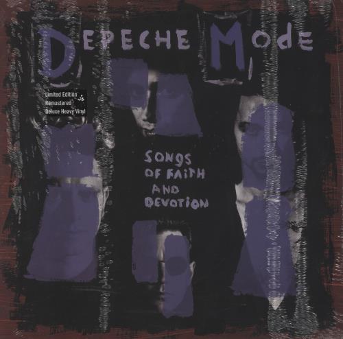 Depeche Mode Songs Of Faith And Devotion - Sealed vinyl LP album (LP record) UK DEPLPSO390877