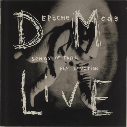 Depeche Mode Songs Of Faith And Devotion Live - EX vinyl LP album (LP record) UK DEPLPSO579102