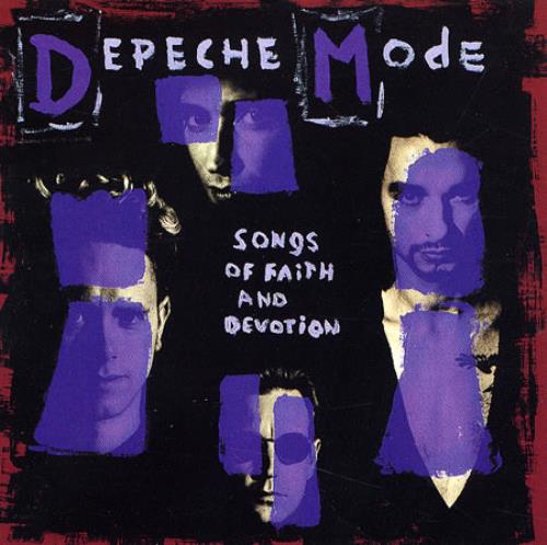 Depeche Mode Songs Of Faith And Devotion CD album (CDLP) UK DEPCDSO14974