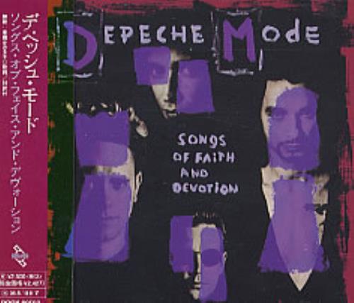 Depeche Mode Songs Of Faith And Devotion CD album (CDLP) Japanese DEPCDSO186924