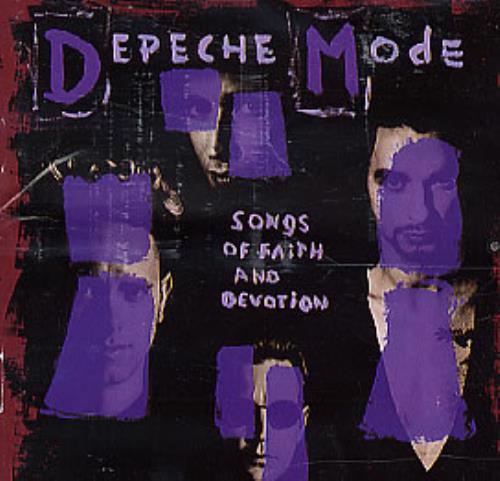 Depeche Mode Songs Of Faith And Devotion CD album (CDLP) Brazilian DEPCDSO249647