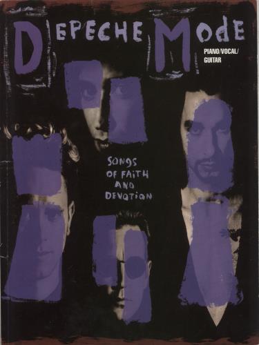 Depeche Mode Songs Of Faith And Devotion sheet music UK DEPSMSO342387