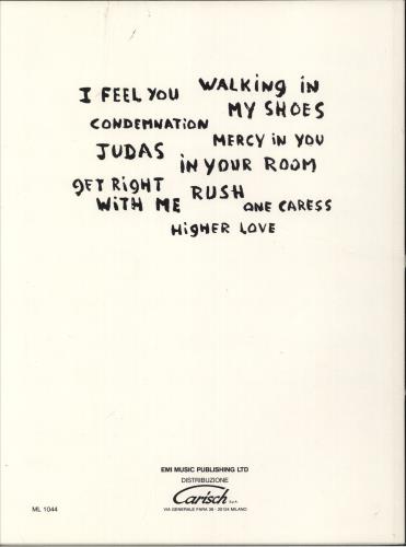 Depeche Mode Songs Of Faith And Devotion sheet music UK DEPSMSO342387