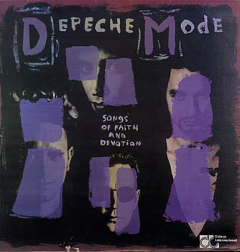 Depeche Mode Songs Of Faith And Devotion vinyl LP album (LP record) Guatemala DEPLPSO379345