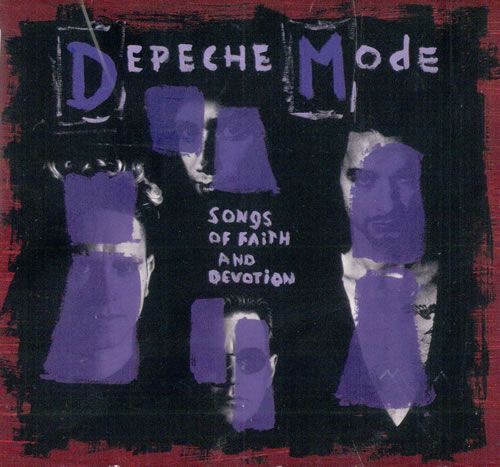 Depeche Mode Songs Of Faith And Devotion 2-disc CD/DVD set US DEP2DSO502493