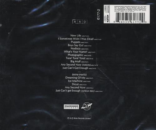Depeche Mode Speak & Spell CD album (CDLP) Brazilian DEPCDSP236901