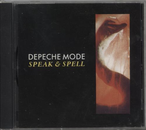 Depeche Mode Speak & Spell CD album (CDLP) UK DEPCDSP37775