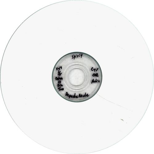 Depeche Mode Spirit - Two Discs CD-R acetate Japanese DEPCRSP701394