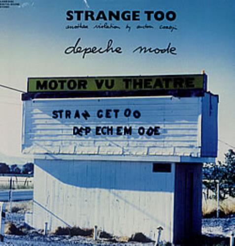 Depeche Mode Strange Too laserdisc / lazerdisc US DEPLZST217605
