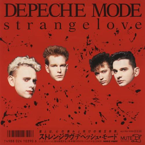 Depeche Mode Strangelove 7" vinyl single (7 inch record / 45) Japanese DEP07ST75529