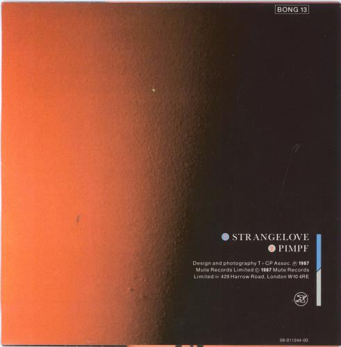 Depeche Mode Strangelove 7" vinyl single (7 inch record / 45) Swedish DEP07ST799420