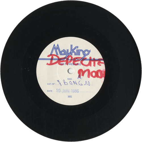 Depeche Mode Stripped - Mayking Test Pressing 7" vinyl single (7 inch record / 45) UK DEP07ST474071