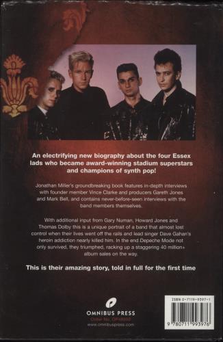 Depeche Mode Stripped book US DEPBKST345226
