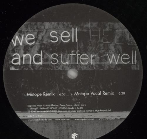 Depeche Mode Suffer Well 12" vinyl single (12 inch record / Maxi-single) UK DEP12SU353078