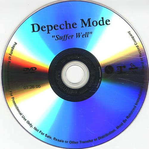 Depeche Mode Suffer Well promo DVD-R US DEPDRSU379640