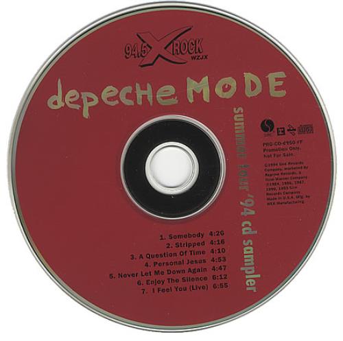 Depeche Mode Summer Tour '94 Sampler CD album (CDLP) US DEPCDSU200294