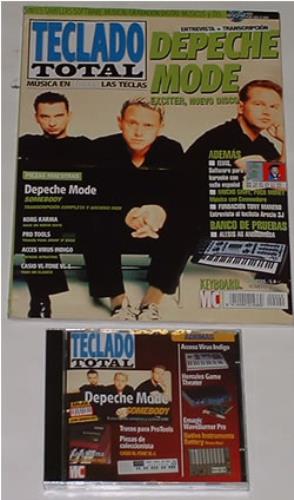Depeche Mode Teclado Total magazine Mexican DEPMATE253673
