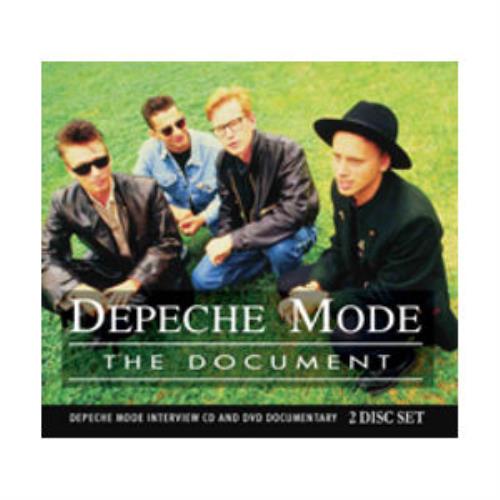 Depeche Mode The Document 2-disc CD/DVD set UK DEP2DTH472489