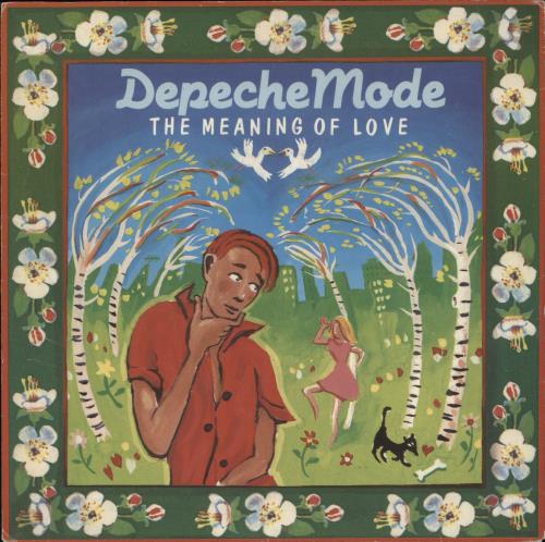 Depeche Mode The Meaning Of Love 7" vinyl single (7 inch record / 45) Swedish DEP07TH874656