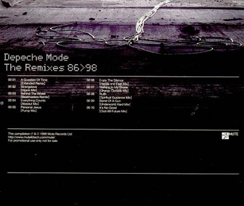 Depeche Mode The Remixes 86>98 CD album (CDLP) UK DEPCDTH121616