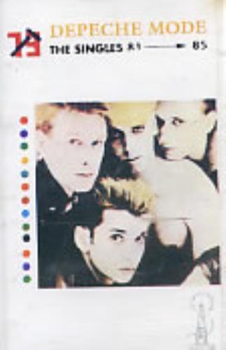 Depeche Mode The Singles 81-85 cassette album Argentinean DEPCLTH263639