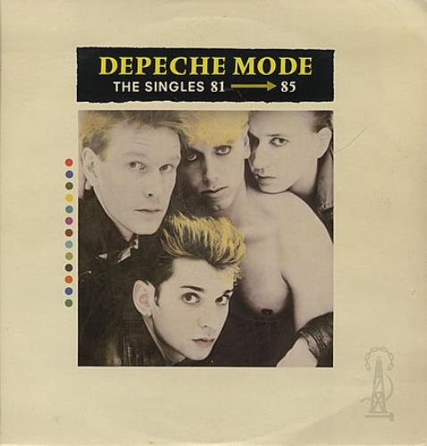 Depeche Mode The Singles 81-85 vinyl LP album (LP record) Greek DEPLPTH395827