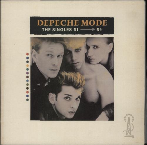 Depeche Mode The Singles 81-85 vinyl LP album (LP record) Australian DEPLPTH658676
