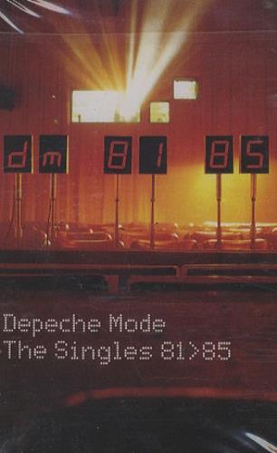Depeche Mode The Singles 81>85 cassette album Argentinean DEPCLTH256331