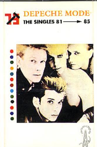 Depeche Mode The Singles 81>85 cassette album Argentinean DEPCLTH273576