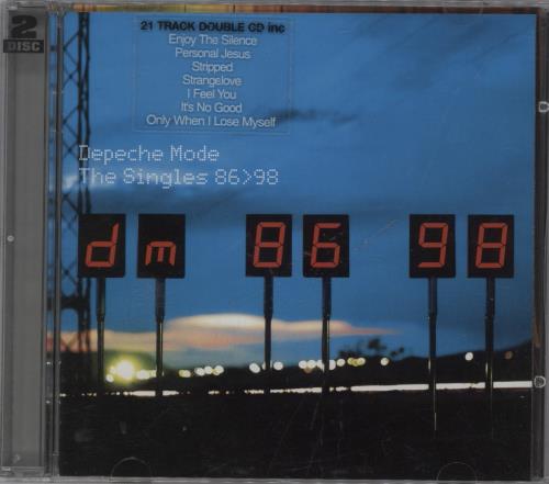 Depeche Mode The Singles 86>98 2 CD album set (Double CD) UK DEP2CTH370338
