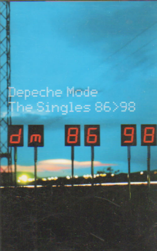 Depeche Mode The Singles 86>98 cassette album UK DEPCLTH641063