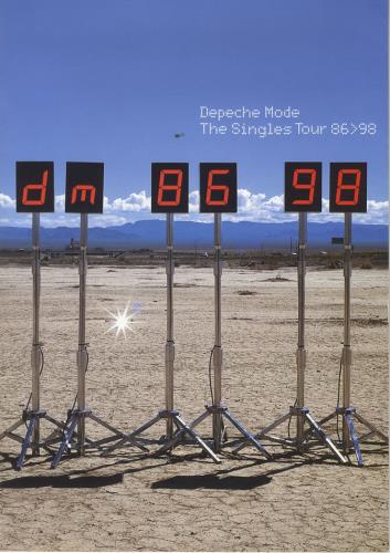 Depeche Mode The Singles Tour 86>98 + Ticket stubs tour programme UK DEPTRTH574506
