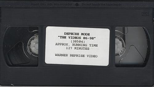 Depeche Mode The Videos 86-98 video (VHS or PAL or NTSC) US DEPVITH141483