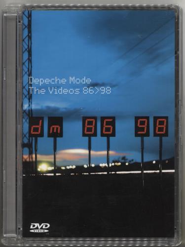 Depeche Mode The Videos 86>98 DVD UK DEPDDTH192217