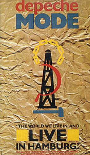 Depeche Mode The World We Live In And Live In Hamburg video (VHS or PAL or NTSC) Argentinean DEPVITH290943