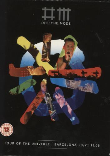Depeche Mode Tour Of The Universe - Live In Barcelona 2-disc CD/DVD set UK DEP2DTO874480