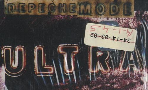 Depeche Mode Ultra cassette album Argentinean DEPCLUL256325