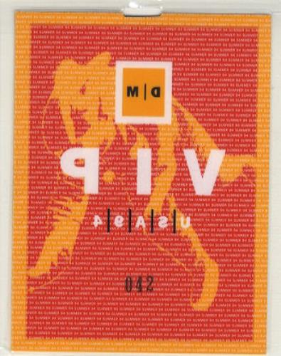 Depeche Mode USA 94 tour pass US DEPTPUS442986