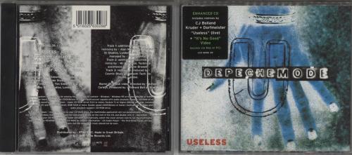 Depeche Mode Useless 2-CD single set (Double CD single) UK DEP2SUS180298