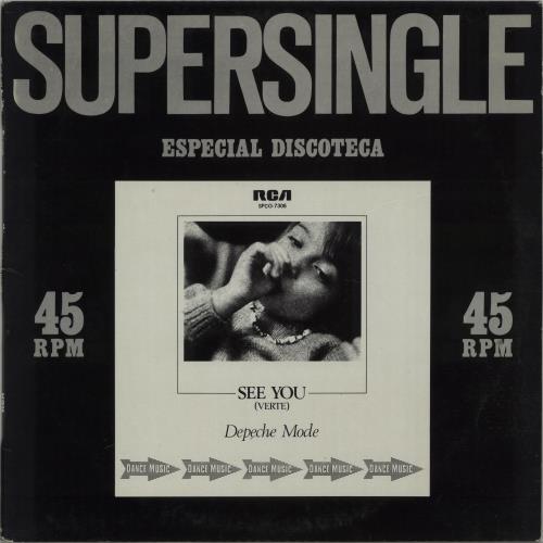 Depeche Mode Verte 12" vinyl single (12 inch record / Maxi-single) Spanish DEP12VE379956