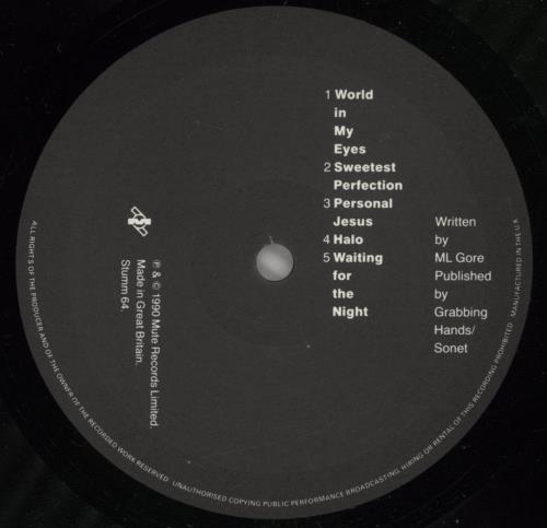 Depeche Mode Violator - 1st - VG vinyl LP album (LP record) UK DEPLPVI678614