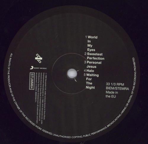 Depeche Mode Violator - Remastered 180 Gram vinyl LP album (LP record) UK DEPLPVI830570